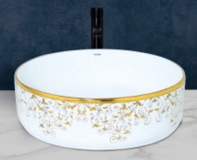 T-ORANGE-G-1402 GOLDEN TABLE TOP